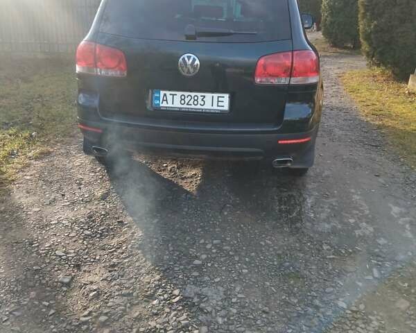 Зеленый Фольксваген Туарег, объемом двигателя 2.97 л и пробегом 408 тыс. км за 8200 $, фото 7 на Automoto.ua