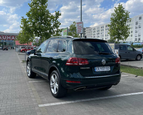 Зеленый Фольксваген Туарег, объемом двигателя 2.97 л и пробегом 279 тыс. км за 22000 $, фото 11 на Automoto.ua