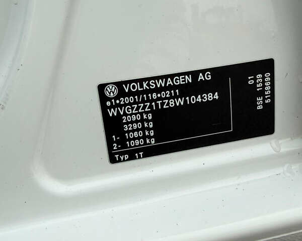 Білий Фольксваген Туран, об'ємом двигуна 1.6 л та пробігом 218 тис. км за 7999 $, фото 4 на Automoto.ua