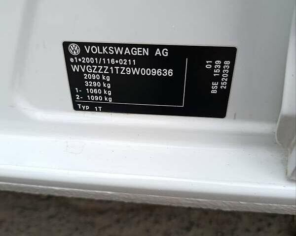 Белый Фольксваген Туран, объемом двигателя 1.6 л и пробегом 187 тыс. км за 6999 $, фото 30 на Automoto.ua