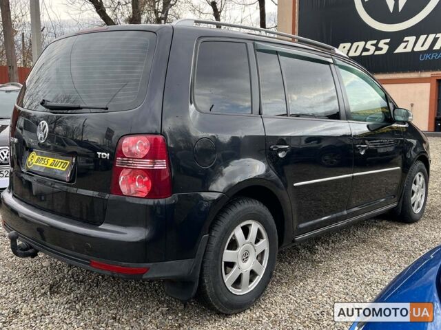 Черный Фольксваген Туран, объемом двигателя 1.9 л и пробегом 332 тыс. км за 6999 $, фото 5 на Automoto.ua