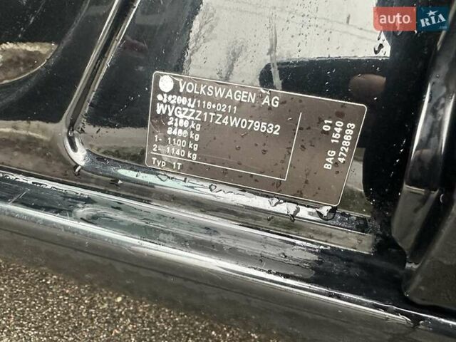 Черный Фольксваген Туран, объемом двигателя 1.6 л и пробегом 192 тыс. км за 5700 $, фото 17 на Automoto.ua