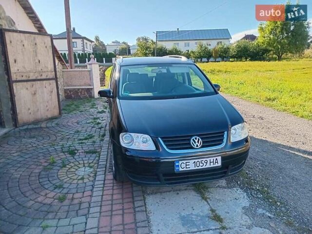 Черный Фольксваген Туран, объемом двигателя 1.6 л и пробегом 309 тыс. км за 5900 $, фото 9 на Automoto.ua