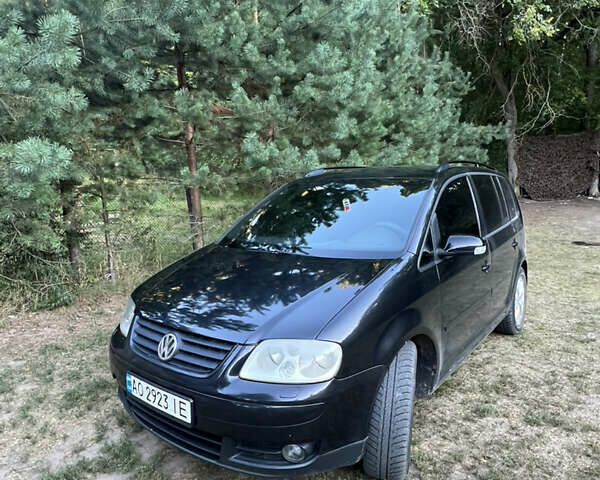 Чорний Фольксваген Туран, об'ємом двигуна 2 л та пробігом 360 тис. км за 6300 $, фото 23 на Automoto.ua