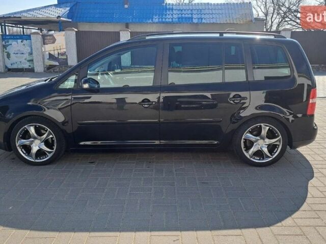 Фольксваген Туран 2005 в Николаеве на Automoto.ua Черный Фольксваген Туран, объемом двигателя 2 л и пробегом 280 тыс. км за 6400 $, фото 1 на Automoto.ua