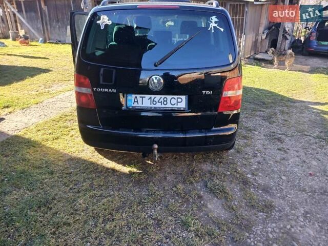 Фольксваген Туран 2005 в Долине на Automoto.ua Черный Фольксваген Туран, объемом двигателя 1.9 л и пробегом 419 тыс. км за 4700 $, фото 8 на Automoto.ua