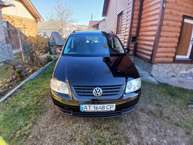 Черный Фольксваген Туран, объемом двигателя 1.9 л и пробегом 419 тыс. км за 4700 $, фото 2 на Automoto.ua