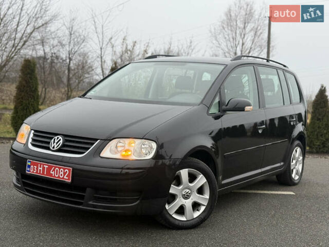 Чорний Фольксваген Туран, об'ємом двигуна 1.6 л та пробігом 220 тис. км за 6200 $, фото 3 на Automoto.ua