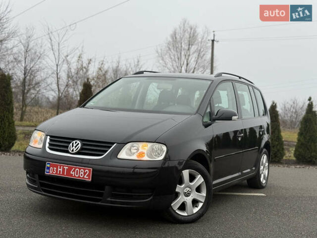 Чорний Фольксваген Туран, об'ємом двигуна 1.6 л та пробігом 220 тис. км за 6200 $, фото 4 на Automoto.ua