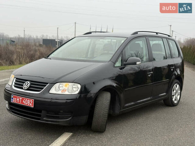 Чорний Фольксваген Туран, об'ємом двигуна 1.6 л та пробігом 220 тис. км за 6200 $, фото 2 на Automoto.ua