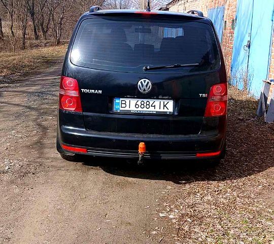 Чорний Фольксваген Туран, об'ємом двигуна 1.4 л та пробігом 350 тис. км за 5200 $, фото 1 на Automoto.ua