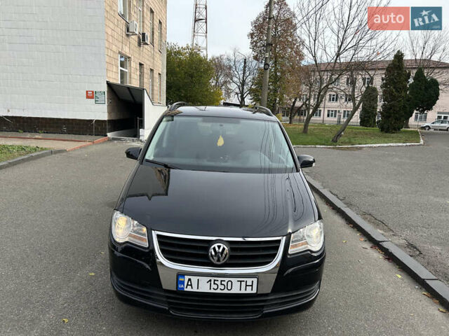 Чорний Фольксваген Туран, об'ємом двигуна 1.4 л та пробігом 192 тис. км за 7500 $, фото 1 на Automoto.ua