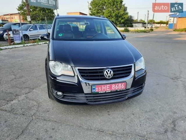Черный Фольксваген Туран, объемом двигателя 1.6 л и пробегом 213 тыс. км за 8550 $, фото 37 на Automoto.ua