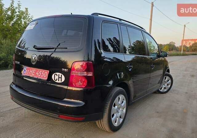 Черный Фольксваген Туран, объемом двигателя 1.4 л и пробегом 194 тыс. км за 7600 $, фото 10 на Automoto.ua