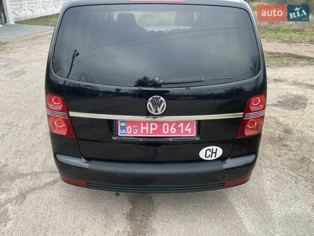 Черный Фольксваген Туран, объемом двигателя 1.4 л и пробегом 194 тыс. км за 6555 $, фото 8 на Automoto.ua