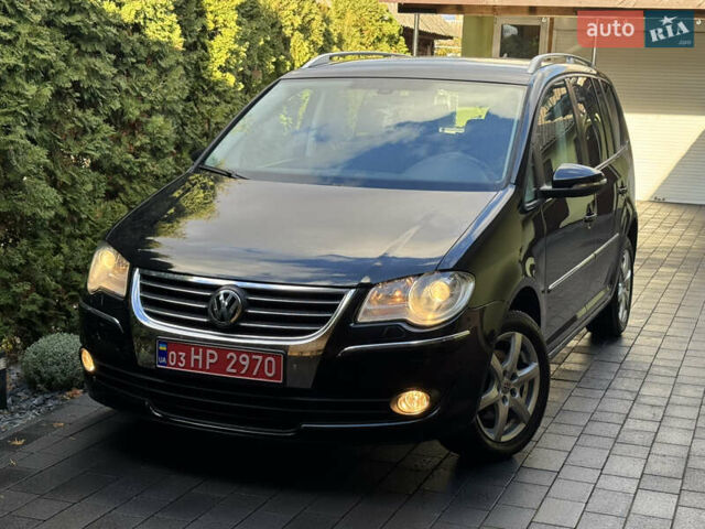 Черный Фольксваген Туран, объемом двигателя 1.4 л и пробегом 199 тыс. км за 7999 $, фото 10 на Automoto.ua