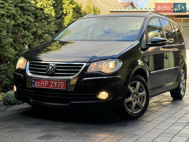 Черный Фольксваген Туран, объемом двигателя 1.4 л и пробегом 199 тыс. км за 7999 $, фото 11 на Automoto.ua