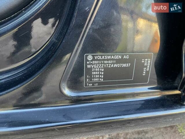 Черный Фольксваген Туран, объемом двигателя 1.4 л и пробегом 238 тыс. км за 7888 $, фото 53 на Automoto.ua