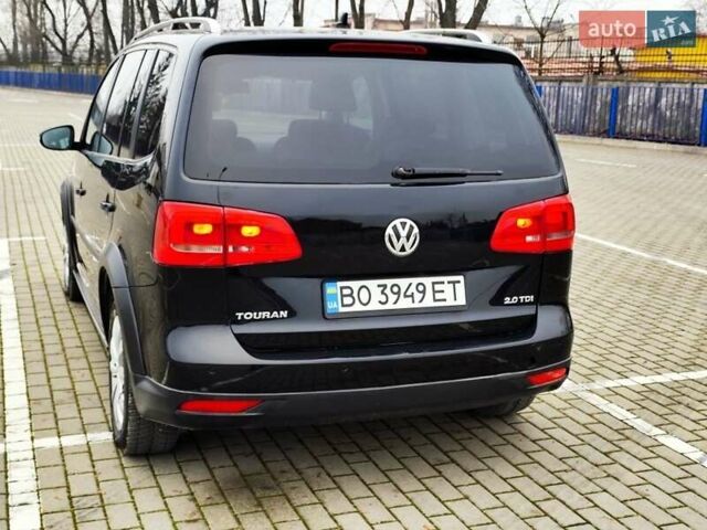 Черный Фольксваген Туран, объемом двигателя 2 л и пробегом 273 тыс. км за 8900 $, фото 7 на Automoto.ua