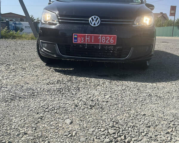 Черный Фольксваген Туран, объемом двигателя 1.39 л и пробегом 186 тыс. км за 9000 $, фото 4 на Automoto.ua