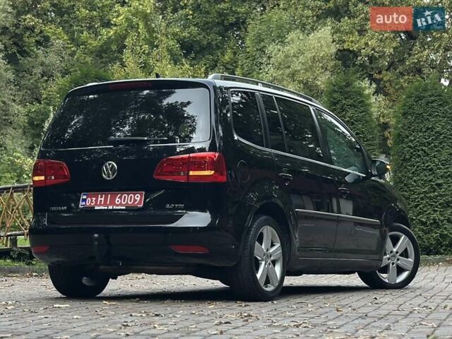 Черный Фольксваген Туран, объемом двигателя 2 л и пробегом 200 тыс. км за 11850 $, фото 4 на Automoto.ua
