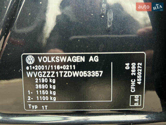 Чорний Фольксваген Туран, об'ємом двигуна 2 л та пробігом 262 тис. км за 12250 $, фото 65 на Automoto.ua