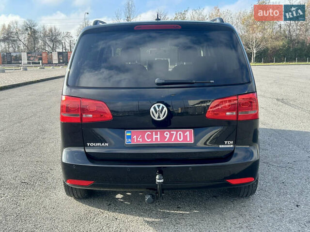 Черный Фольксваген Туран, объемом двигателя 1.6 л и пробегом 223 тыс. км за 11700 $, фото 4 на Automoto.ua