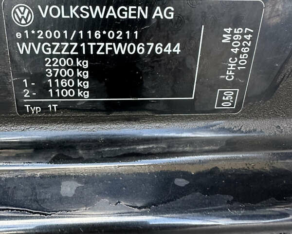 Черный Фольксваген Туран, объемом двигателя 1.97 л и пробегом 223 тыс. км за 13450 $, фото 14 на Automoto.ua