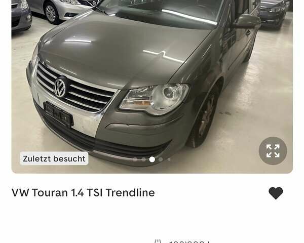 Коричневий Фольксваген Туран, об'ємом двигуна 1.4 л та пробігом 190 тис. км за 7333 $, фото 224 на Automoto.ua