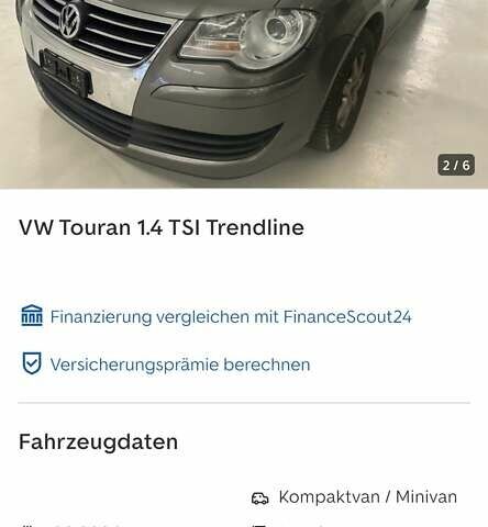 Коричневий Фольксваген Туран, об'ємом двигуна 1.4 л та пробігом 190 тис. км за 7333 $, фото 235 на Automoto.ua