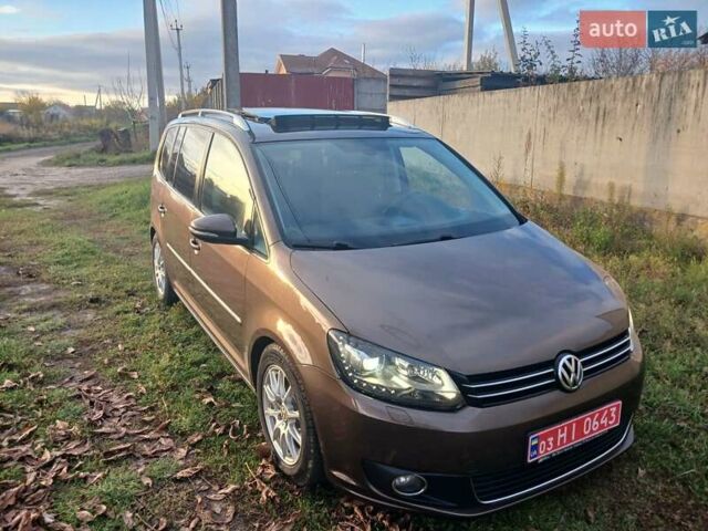Коричневый Фольксваген Туран, объемом двигателя 1.4 л и пробегом 216 тыс. км за 9700 $, фото 9 на Automoto.ua