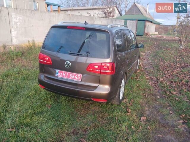 Коричневый Фольксваген Туран, объемом двигателя 1.4 л и пробегом 216 тыс. км за 9700 $, фото 7 на Automoto.ua