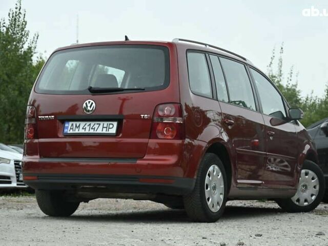Красный Фольксваген Туран, объемом двигателя 1.4 л и пробегом 193 тыс. км за 6500 $, фото 10 на Automoto.ua
