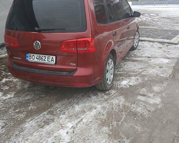 Красный Фольксваген Туран, объемом двигателя 1.6 л и пробегом 230 тыс. км за 10200 $, фото 8 на Automoto.ua