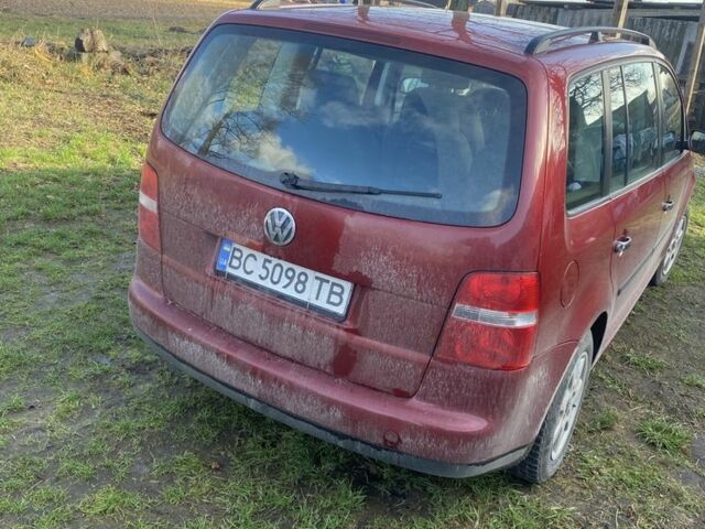 Червоний Фольксваген Туран, об'ємом двигуна 1.6 л та пробігом 3 тис. км за 5200 $, фото 3 на Automoto.ua