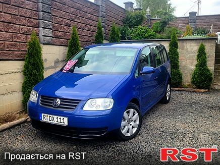 Фольксваген Туран, объемом двигателя 1.6 л и пробегом 202 тыс. км за 4950 $, фото 1 на Automoto.ua