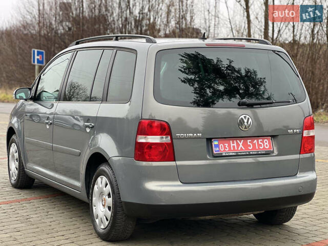 Сірий Фольксваген Туран, об'ємом двигуна 1.6 л та пробігом 173 тис. км за 5900 $, фото 8 на Automoto.ua