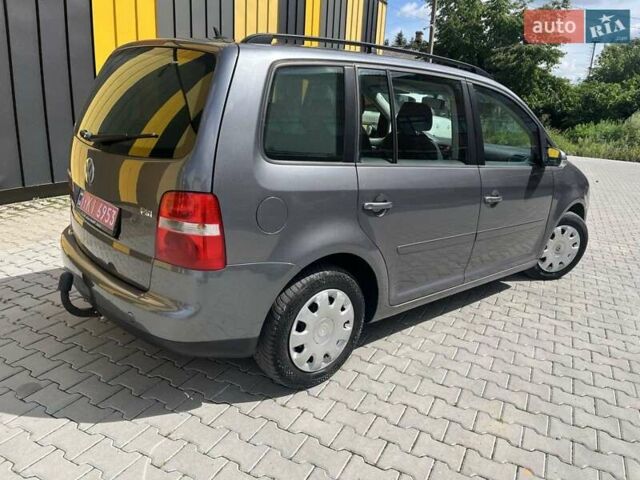 Серый Фольксваген Туран, объемом двигателя 1.6 л и пробегом 186 тыс. км за 6900 $, фото 7 на Automoto.ua