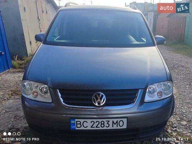 Серый Фольксваген Туран, объемом двигателя 2 л и пробегом 181 тыс. км за 4900 $, фото 10 на Automoto.ua