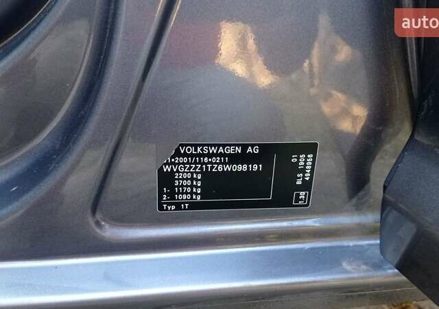 Серый Фольксваген Туран, объемом двигателя 1.9 л и пробегом 281 тыс. км за 6500 $, фото 26 на Automoto.ua