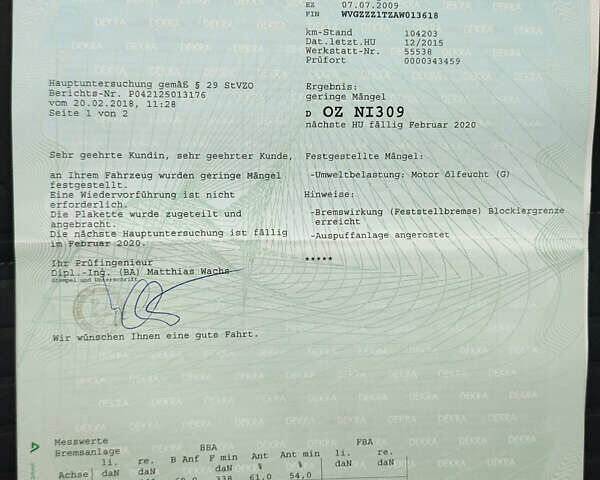 Серый Фольксваген Туран, объемом двигателя 1.6 л и пробегом 196 тыс. км за 8999 $, фото 4 на Automoto.ua