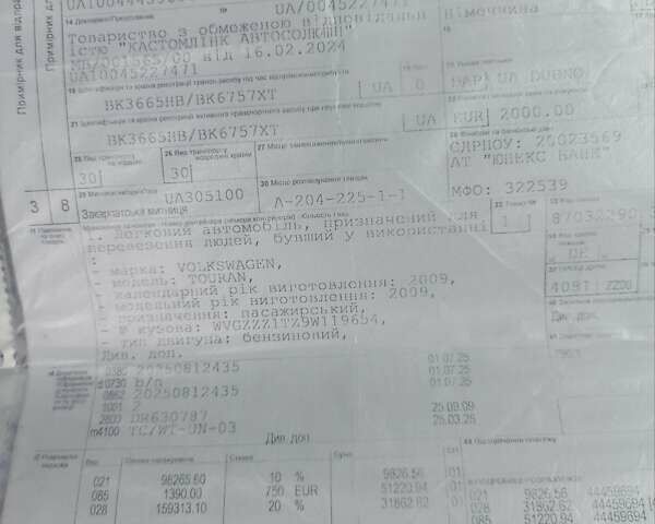 Сірий Фольксваген Туран, об'ємом двигуна 1.4 л та пробігом 159 тис. км за 7899 $, фото 39 на Automoto.ua