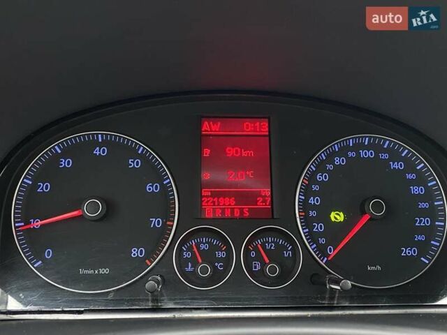 Серый Фольксваген Туран, объемом двигателя 1.4 л и пробегом 220 тыс. км за 7900 $, фото 12 на Automoto.ua