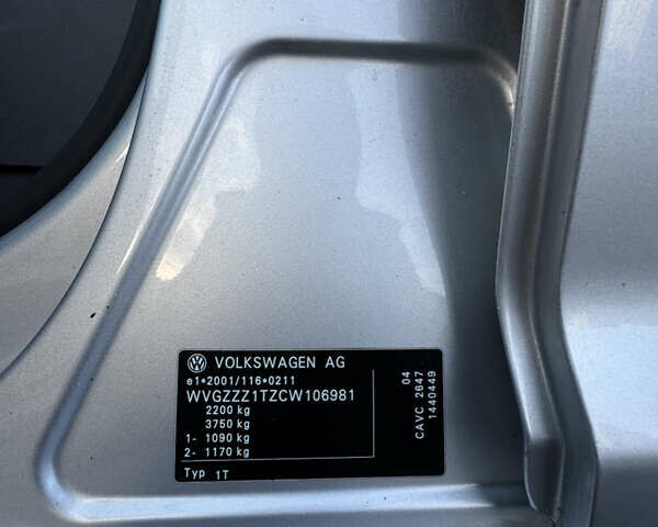 Сірий Фольксваген Туран, об'ємом двигуна 1.39 л та пробігом 206 тис. км за 10500 $, фото 11 на Automoto.ua