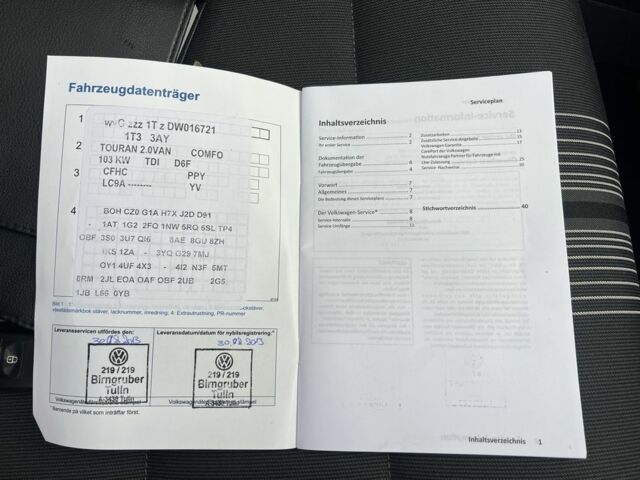 Серый Фольксваген Туран, объемом двигателя 2 л и пробегом 163 тыс. км за 14499 $, фото 16 на Automoto.ua