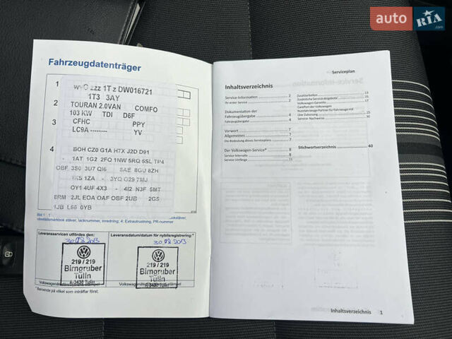 Серый Фольксваген Туран, объемом двигателя 1.97 л и пробегом 163 тыс. км за 14499 $, фото 93 на Automoto.ua