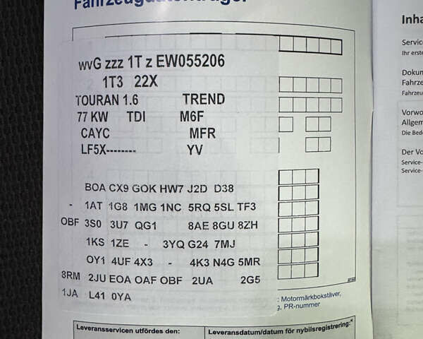 Серый Фольксваген Туран, объемом двигателя 0 л и пробегом 256 тыс. км за 11190 $, фото 56 на Automoto.ua