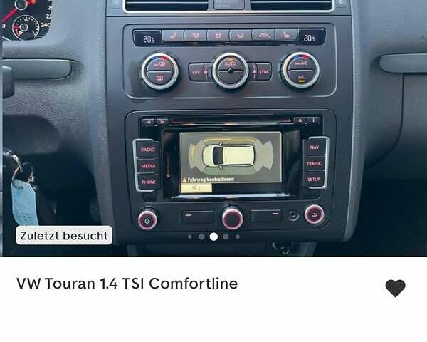Серый Фольксваген Туран, объемом двигателя 1.4 л и пробегом 174 тыс. км за 9999 $, фото 279 на Automoto.ua