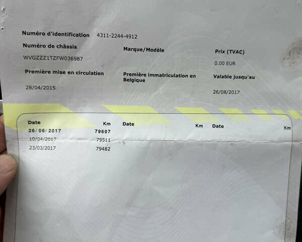 Серый Фольксваген Туран, объемом двигателя 1.6 л и пробегом 236 тыс. км за 12300 $, фото 11 на Automoto.ua