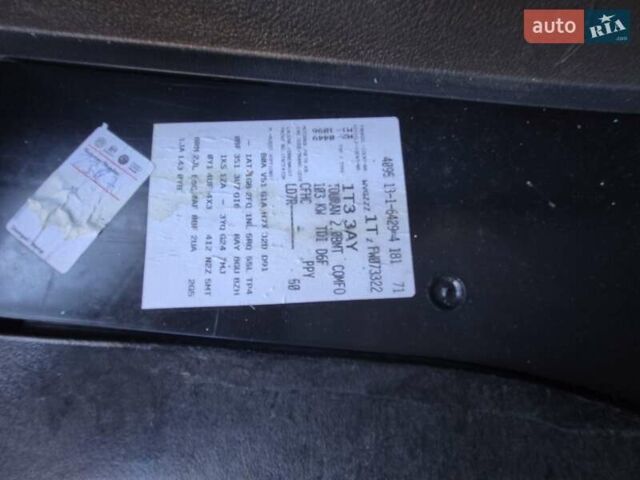 Сірий Фольксваген Туран, об'ємом двигуна 1.97 л та пробігом 268 тис. км за 13500 $, фото 37 на Automoto.ua